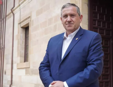 Javier Faúndez, presidente de la Diputación de Zamora: 